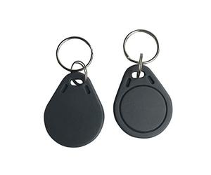 10 x RFID Chip with 13,56 MHz ISO14443A RFID Transponder Key Fob (Grey)