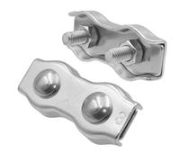 10 x Rope Connectors for Electric Fencing - Poly Rope Joiners for 6mm, 4mm, 5mm Ropes, Nuts & Connects for Secure Fencing, Durable Electric Fencing Accessories (6mm)