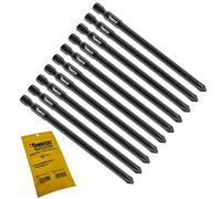 10 x SabreCut SC116PH2_10 116mm PH2 Compatible with Hilti SMD 57 SMD57 116/4 1/2 Autofeed Collated Drywall Screwdriver Gun Bit Single Ended Phillips No.2 Heavy Duty