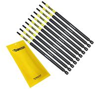 10 x SabreCut SCRH25152_10 152mm H2.5 Hex Magnetic Impact Screwdriver Driver Bits Set Single Ended Heavy Duty