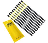10 x SabreCut SCRSL6152_10 152mm SL6 Slotted Magnetic Impact Screwdriver Driver Bits Set Single Ended Heavy Duty