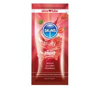 10 x Sachets - Skins Strawberry Water Based Lubricant - 5ml Foil