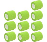 10 X Self Adhesive Cohesive Wrap Bandages Strong Elastic First Aid Tape red Color for Wrist Ankle Sport 4.5mx5cm