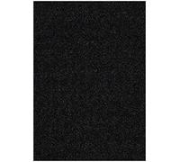 10 x Sheets A4 Charcoal Black Stardust Sparkling Glitter Craft Card 285gsm