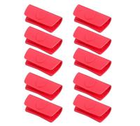 10 x Silicone Pot Covers Heat-Resistant Handle for Iron Powers and Metal Frying Pans Kitchen Tool