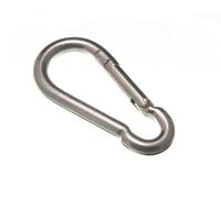 10 x SNAP Hook Spring Locking Clips (Carbine) M8 ZINC Plated Steel