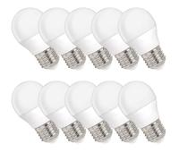 10 X Spectrum LED Bulb Drop 1W E27 Matte 90Lm Warm White 3000K 270° [EEK: F]
