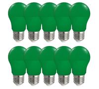 10 x Spectrum LED Bulbs A50 4.9W E27 Decorative Light Chain Lamp Green