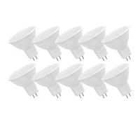 10 x Spectrum LED Reflector Bulbs 4W GU5.3 12V 410lm Warm White 3000K 100