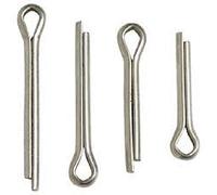10 x Split Cotter Pulley RETAINING PINS BZP 50mm x 4mm 2 inch x 5/32 inch