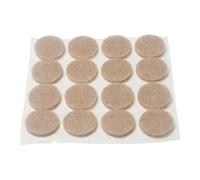 10 x Strips of 16 SELF Adhesive Round Felt PAD 19mm Diameter x 4mm