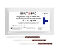 10 x THC Test Strips Drug Test with 50 ng/mL - Marijuana - Hashish, THC Urine Test, High Sensitivity, Drug Rapid Test (Pharmacy Quality)