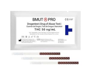 10 x THC Test Strips Drug Test with 50 ng/mL - Marijuana - Hashish, THC Urine Test, High Sensitivity, Drug Rapid Test (Pharmacy Quality)