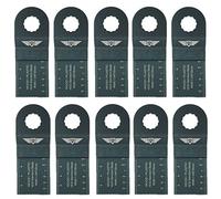 10 x TopsTools WX35F_10 35mm Fine Tooth Blades Compatible with Worx Sonicrafter, Worx 250W, Erbauer Multitool Multi Tool Accessories