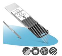 10 x Tungsten Electrodes for TIG welding SIZE 1.6 mm / universal / GREY
