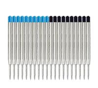 10 x Type Ballpoint Pen Refills For Cross Parker Style Ink Medium S blue/one-size