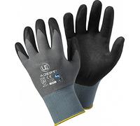 10 x UCI Adept Nylon & Lycra Comfortable Breathable NFT Nitrile Foam Gloves (9/Large)