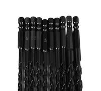 10 x Wet Dry Hex Shank Drill Bits 3-16mm