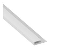 10 x White Start/J Trim 2.5 Metres for UPVC Plastic Soffit & Cladding Boards