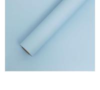 10 Yard Matte Roll Paper Frosted Monochrome Flower Wrapping Paper Bouquet Gift Wrap(23blue mist)