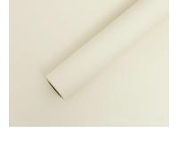10 Yard Matte Roll Paper Frosted Monochrome Flower Wrapping Paper Bouquet Gift Wrap Waterproof(04cream)