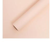 10 Yard Matte Roll Paper Frosted Monochrome Flower Wrapping Paper Bouquet Gift Wrap Waterproof(10 pink)