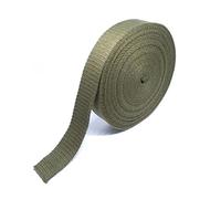 10 yards Cotton Woven Webbing 1 25mm Ribbon Buckles Bag Strap Handbag Belt 6 Color by None