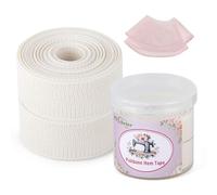 10 Yards Fishbone Tape for Sewing Banroll Tape for Sewing Narrow Hem Sewing Accessories Rolled Hem Tape for Chiffon or Delicate Fabrics Fishbone Boning Lining Seam Guide for Hemming Tool 3.5CM Width