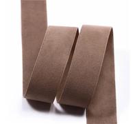 10 Yards/Roll Double Face Suede Blank Pressing Velvet Ribbon for DIY Bows Cap Crafts Clothing Accessories for Wrapping Wedding(Color01,Wide 3.8cm)