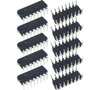 10 Year Counter - Electronic Circuit Module, 10 Output Chip Socket Adapter, Divider Decoding | Distributor 10 Decoded Outputs for Electronics Enthusiast Circuit Designers
