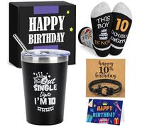 10 Year Old Boy Birthday Gift Ideas, Unique Funny Gift Baskets for 10th Boys, Ten Gifts Ideas for Boys Son Grandson Nephew Friend Birthday