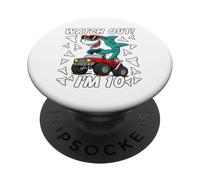 10 Year Old Kids Shark Birthday Gifting Ideas 10th Ten Year PopSockets Adhesive PopGrip