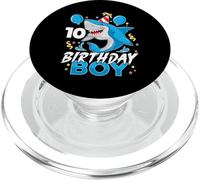 10 Year Old Kids Shark Birthday Gifting Ideas 10th Ten Year PopSockets PopGrip for MagSafe
