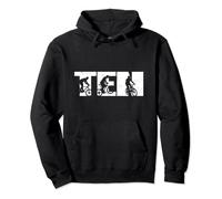 10 Year Old MTB Mountainbike Biker Birthday Boys Biking 10th Pullover Hoodie