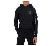 (10 Years, Black/White) Brave Soul Boys Drawstring Hoodie