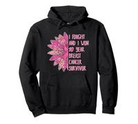 10 Years Breast Cancer Free Survival Pullover Hoodie