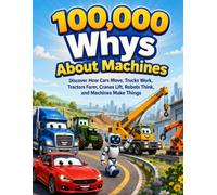100,000 Whys About Machines: Discover How Cars Move, Trucks Work, Tractors Farm, Cranes Lift, Robots Think, and Machines Make Things