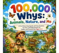 100,000 Whys: Animals, Nature, and Me: A First Picture Encyclopedia with Easy Questions, Fun Facts, and Simple Answers for Toddlers and Preschool Kids Ages 2-5