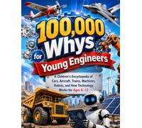 100,000 Whys for Young Engineers: A Children’s Encyclopedia of Cars, Aircraft, Trains, Machines, Robots, and How Technology Works for Ages 6-12