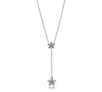 100% 1: 1 Charm Pendants Necklace Lock Your Promise Necklace I Love You Dazzling Daisies