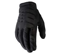 100% MX Gloves Brisker Cold Weather Womens Black Grey Motocross MTB ATV Quad