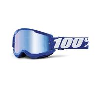 §100% Strata 2 MX Goggles Blue-Red§