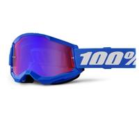 100percent Strata 2 Goggles Blue Mirror Red / Blue Lens/CAT3 Mirror Red / Blue Lens/CAT3 Blue