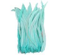 100-1000 Pcs 40-45 Cm Colored Rooster Tail Feathers Carnival Accessories Wedding Party Decoration DIY Mint 500Pcs