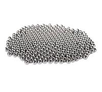 100/1000pcs 304 Stainless Steel Small Smooth Ball Diameter 1-4.5mm Precision Bearing Ball G100 For HGH15CA Linear Guide Sliders(3.175mm 1400pcs)