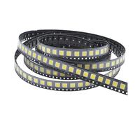 100/1000PCS 5050 White Red Blue RGB 60mA 3V 3-chips 10-12lm 6000-6500k Led Plcc-6 Bright Lamp Bulb Light Emitting Diodes(Warm White,1000pcs)