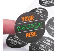 100-1000pcs Customize Sticker Labels,Photo,Text,Logo, or Image,Vinyl Business Sticker Labels,Cut Circular, Square, and Irregular Self-Adhesive Stickers,Waterproof and Oil Proof