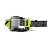 100% Strata 2 FORECAST MX Goggles Black Black