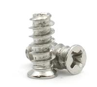 100/10pcs/lot M5*8mm/10mm/12mm/14mm/16mm KB Computer PC Case Cooling Fan Mount Screw Small Head Heat Dissipation Screws Fixer(Nickel Plated,M5-12mm(100pcs))