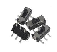 【100-10PCS】MSS22D18 Mini Miniature SMD SMT Slide Switch 2P2T 6Pin Handle High 2MM For DVD Switch(30PCS)